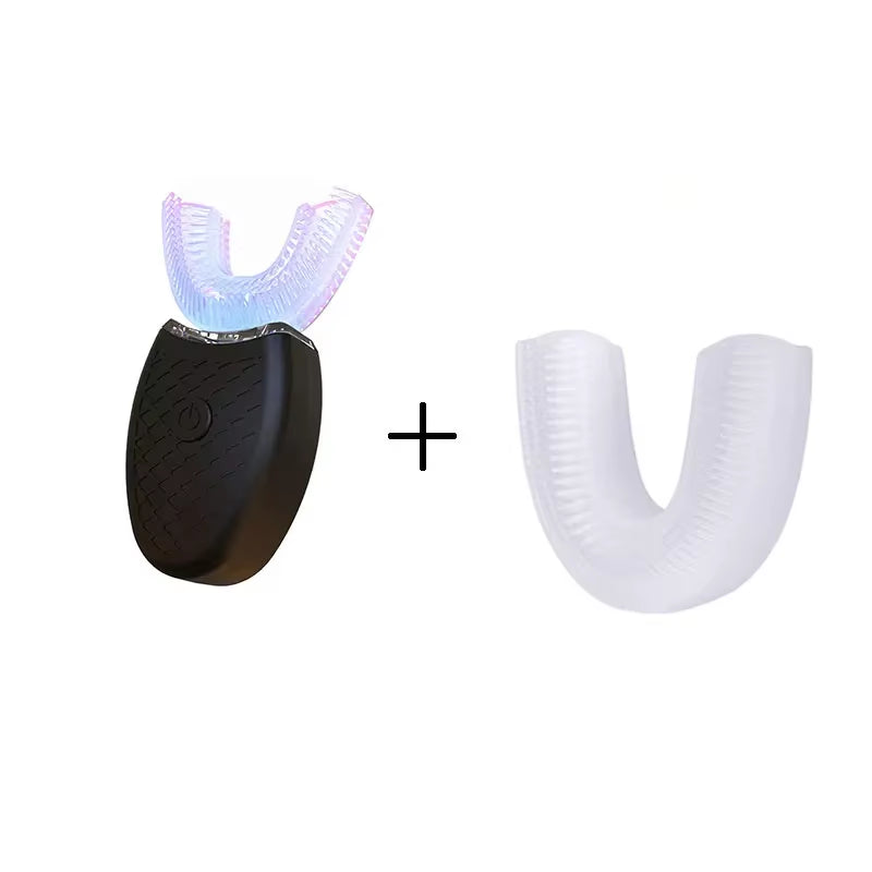 U Shape Degrees Intelligent Electric Toothbrush Sonic Automatic Tooth Brush 360 Degree Cleaning USB Charge Waterproof Toothbrush