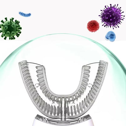 U Shape Degrees Intelligent Electric Toothbrush Sonic Automatic Tooth Brush 360 Degree Cleaning USB Charge Waterproof Toothbrush